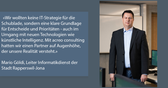 Rapperswil-Jona: IT-Strategie als Fundament für die digitale Zukunft inklusive KI